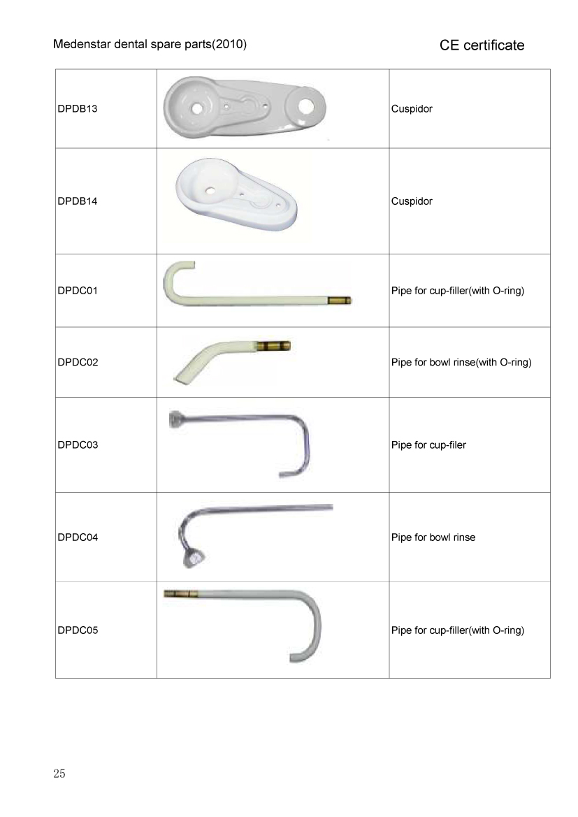 all dental unit  parts