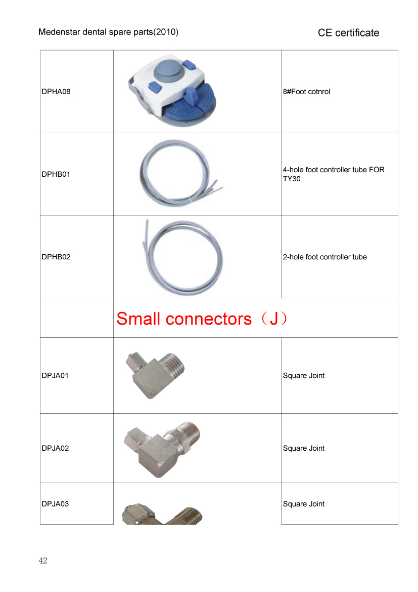all dental unit  parts