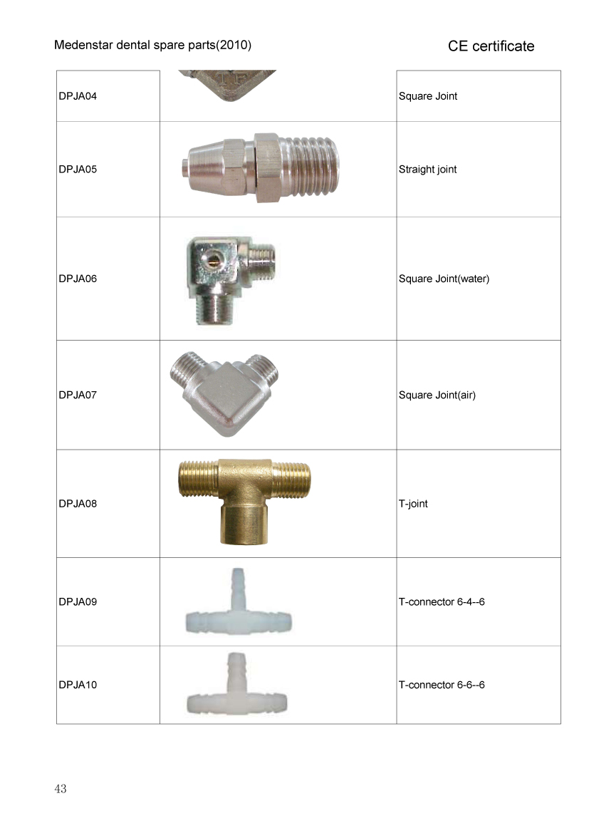 all dental unit  parts