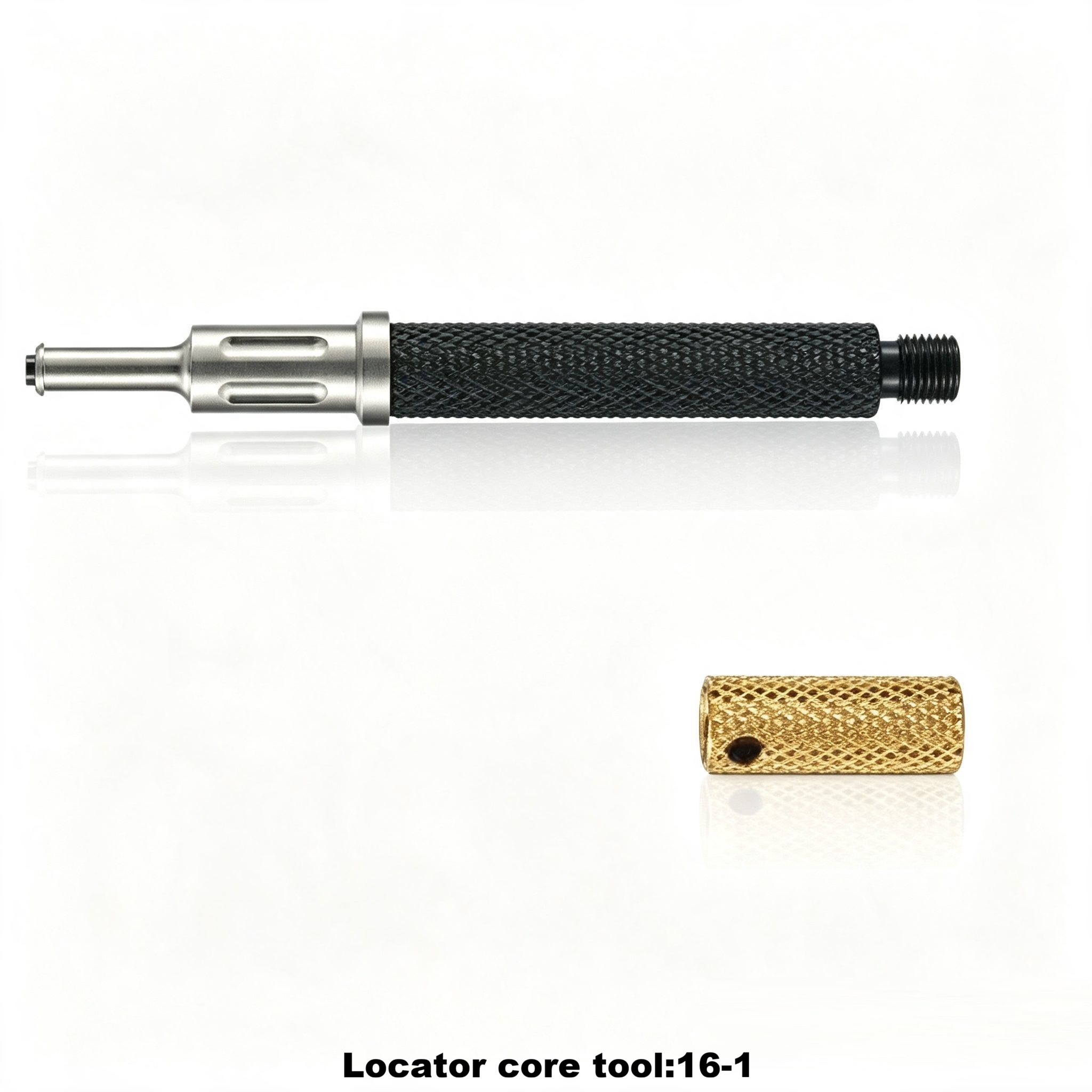 Dental implant locator core tool